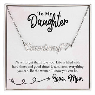 To My Daughter - Necklace